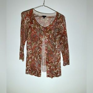 Women’s button up sweater